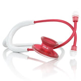 7140-MDF Acoustica® Stethoscope-White/Red | ABC Books
