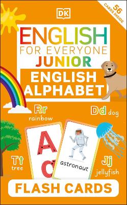 English for Everyone Junior English Alphabet Flash Cards | ABC Books