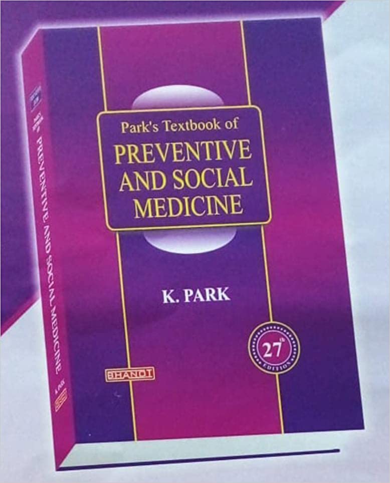 Parks Textbook of Preventive and Social Medicine, 27e