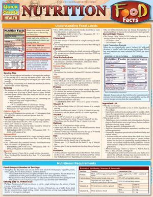 Nutrition Food Facts (Quick Study Health)