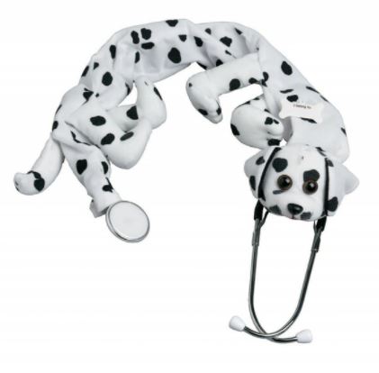 Medical Accessories-Pedia Pals Animal Plush-Stethoscope Cover (Dalmatian)