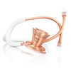 MDF Procardial® Titanium Cardiology Stethoscope - White/Rose Gold | ABC Books