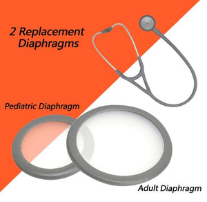 Spare Parts-Two Pieces Diaphragm Adult & Pediatrics For Use Littmann-Gray-Malaysia | ABC Books
