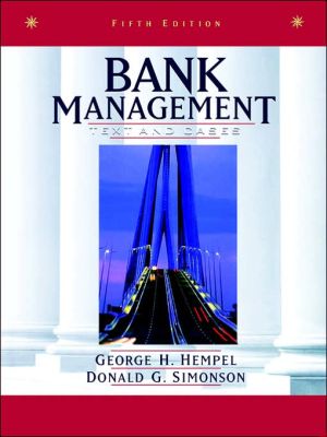 Bank Management: Text and Cases, 5e | ABC Books