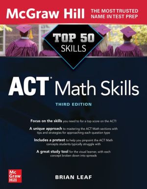 Top 50 ACT Math Skills, 3e | ABC Books
