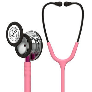 3M Littmann Classic III Monitoring Stethoscope: Mirror Pearl Pink 5962 | ABC Books