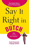 Say It Right in Dutch | ABC Books