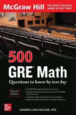 500 GRE Math Questions to Know by Test Day, 2e | ABC Books