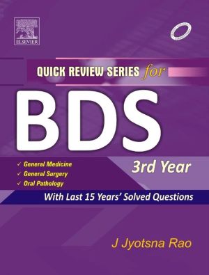Quick Review Series for BDS 3rd Year** | Rao