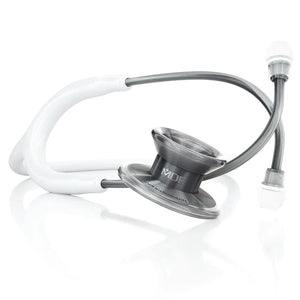 MDF Md One® Epoch® Titanium Adult Stethoscope - White/Metalika | ABC Books