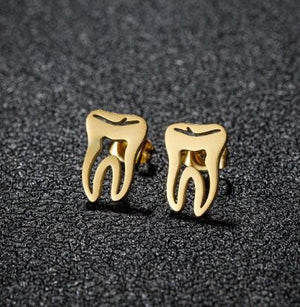 Accessories-Dentist Tooth Earrings | ABC Books