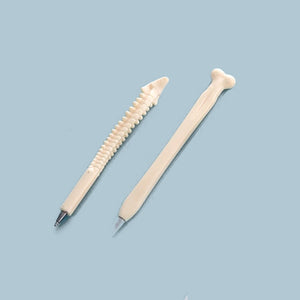 Bone Model-2 PCS Creative Novelty Bone Shape Ballpoint Pens | ABC Books