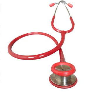 Stainless Steel Stethoscope-Pediatrics-Red | ABC Books
