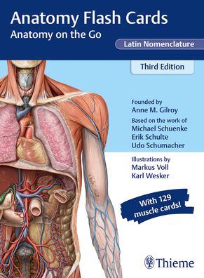 Anatomy Flash Cards, Latin Nomenclature : Anatomy on the Go, 3e | ABC Books