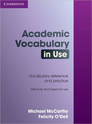 Academic Vocabulary in Use: Book with answers** | ABC Books