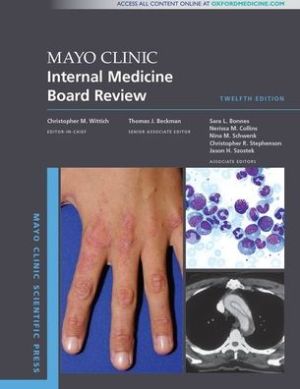 Mayo Clinic Internal Medicine Board Review, 12e | ABC Books