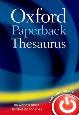 Oxford Paperback Thesaurus, 4e | ABC Books