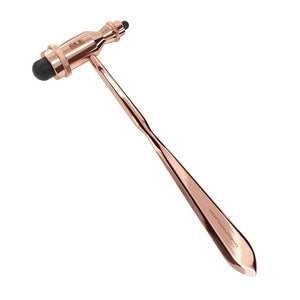 7017-Medical Tools-MDF Tromner Reflex Hammer With Pointed Tip-Rose Gold | ABC Books