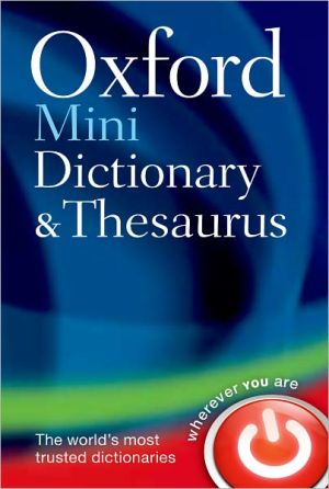 Oxford Mini Dictionary and Thesaurus, 2e | ABC Books