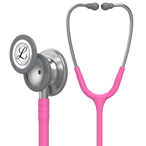 3M Littmann Classic III Monitoring Stethoscope: Breast Cancer Edition Rose Pink-5639-5631 | ABC Books