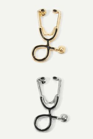 Medical Accessories-Brooch-Stethoscope Design Brooch | ABC Books