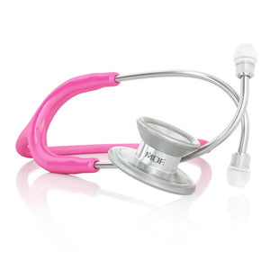 7161-MDF Md One® Epoch® Titanium Adult Stethoscope-Bright Pink | ABC Books