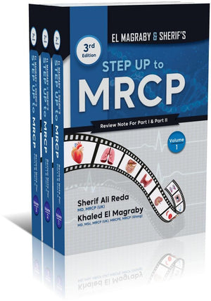 EL MAGRABY & SHERIF’S Step Up to MRCP Review Note for Part I and Part II (3 VOL), 3e | ABC Books
