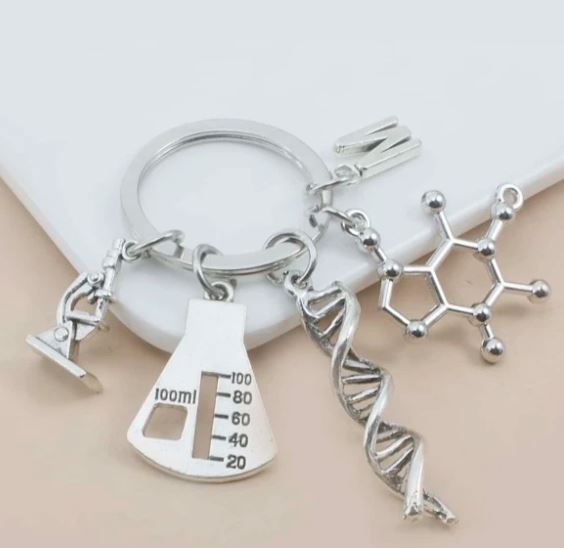 Medical Accessories-Key Ring-Chemistry&laboratory&DNA
