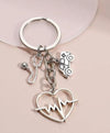 Medical Accessories-Key Ring-Ambulance-silver | ABC Books