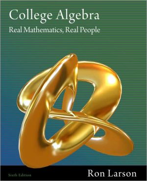 College Algebra: Real Mathematics, Real People, 6e | ABC Books