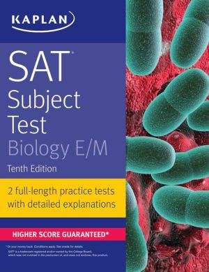 Kaplan SAT Subject Test Biology E/M (Kaplan Test Prep), 10e