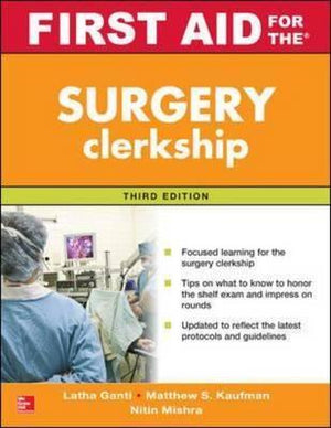 First Aid For the Surgery Clerkship, 3e