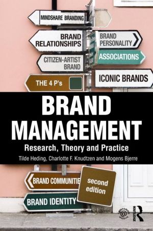 Brand Management : Research, Theory and Practice, 2e**