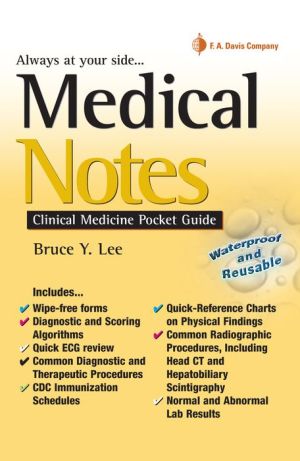 Medical Notes : Clinical Medicine Pocket Guide (Davis' Notes)