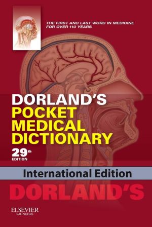 Dorland's Pocket Medical Dictionary (IE), 29e** | ABC Books