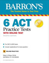 6 ACT Practice Tests with Online Test (Barron's Test Prep), 4e | ABC Books