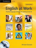 English at Work with Audio CD : Practical Language Activities for Working in the UK | ABC Books