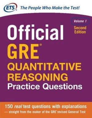 Official GRE Quantitative Reasoning Practice Questions, Second Edition, Volume 1 | ABC Books
