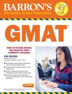 GMAT with Online Test (Barron's Test Prep), 2e | ABC Books