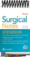 Surgical Notes : A Pocket Survival Guide for the Operating Room (Davis' Notes), 2e