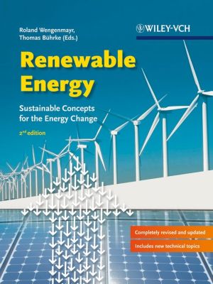 Renewable Energy: Sustainable Energy Concepts for the Energy Change, 2e - ABC Books