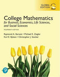 College Mathematics for Business, Economics, Life Sciences, and Social Sciences, Global Edition, 14e