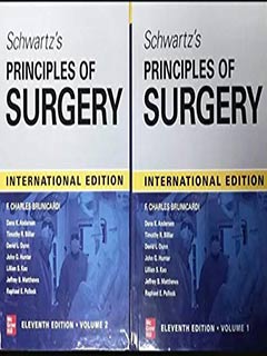 SCHWARTZ'S PRINCIPLES OF SURGERY 2-volume set, 11th edition