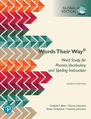 Words Their Way: Word Study for Phonics, Vocabulary, and Spelling Instruction, Global Edition, 7e | ABC Books