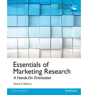 Essentials of Marketing Research, Global Edition | ABC Books
