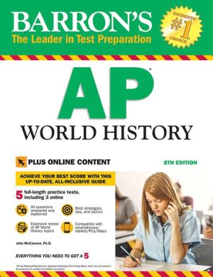 Barron's AP World History with Online Tests, 8e