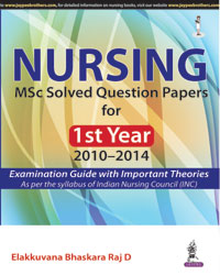 Nursing MSc Solved Question Papers for 1st Year : (2010-2014)**