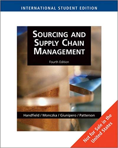 Sourcing and Supply Chain Management, (IE)