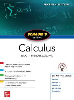 Schaum's Outline of Calculus, 7e | ABC Books