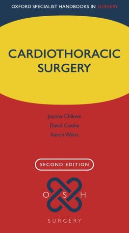 Oxford Specialist Handbooks in Surgery: Cardiothoracic Surgery 2e - ABC Books